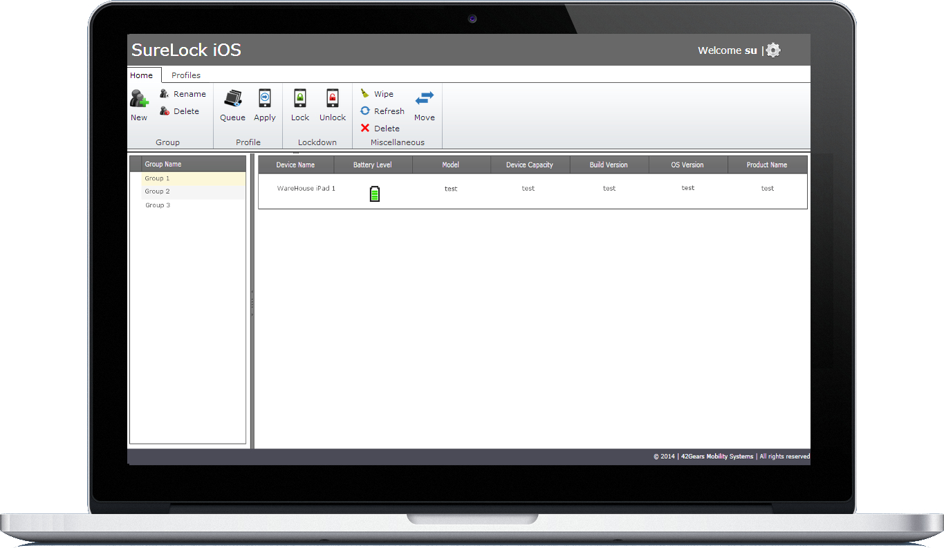 SureLock for iOS