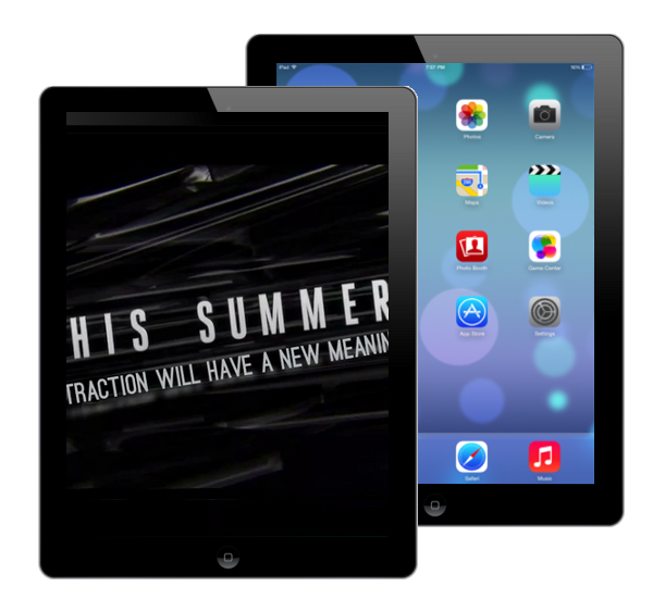 Tablet running SureVideo