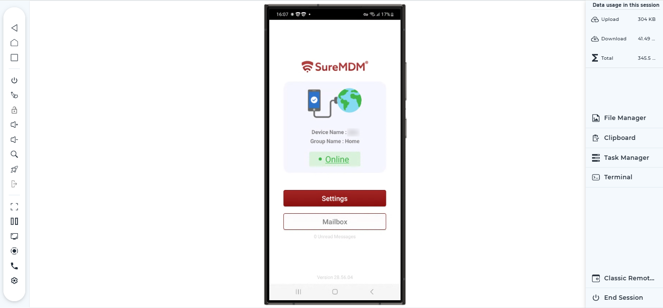 Next Gen Remote Session